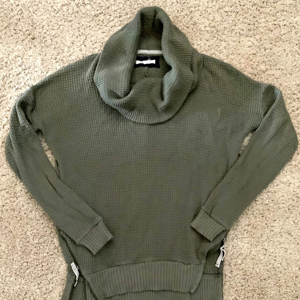 Olive Green Anthropologie Sweater